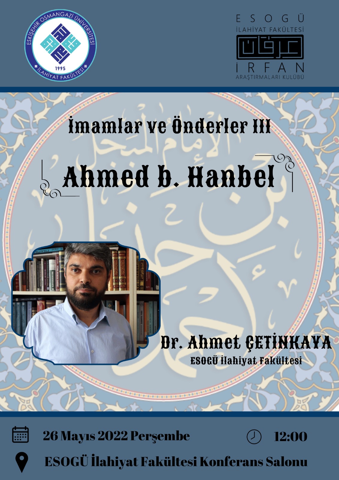 İMAMLAR VE ÖNDERLER III ( Ahmed B. Hanbel ) - İlahiyat Fakültesi ...